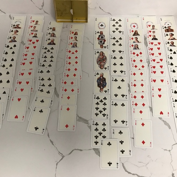 Vintage Tudor Rose Piatnik Playing Cards No 2137 Collector Whist Bridge Canasta - Picture 7 of 9